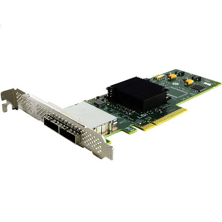 Контроллер 614988-B21 HP Modular Smart Array SC08e 2-ports Ext PCIe x8 SAS, фото 2