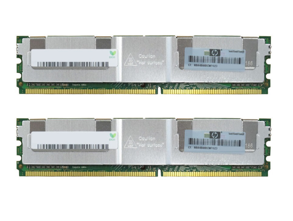 495604-B21 416474-001 серверная память HP 64GB (8x8Gb) DDR2 SDRAM