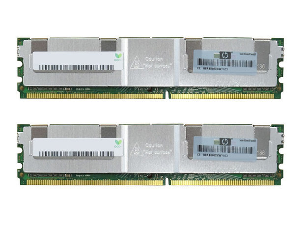 495604-B21 416474-001 серверная память HP 64GB (8x8Gb) DDR2 SDRAM, фото 2