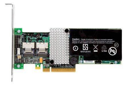 Контроллер 46M0829, 46M0851 IBM Lenovo M5015 PCIe x8 6Gbps (2x4 SAS/SATA int) 1GB Flash, фото 2