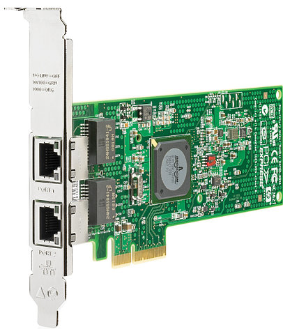 Сетевая карта 458492-B21 HP NC382T PCI Express DP Multifunction, фото 2