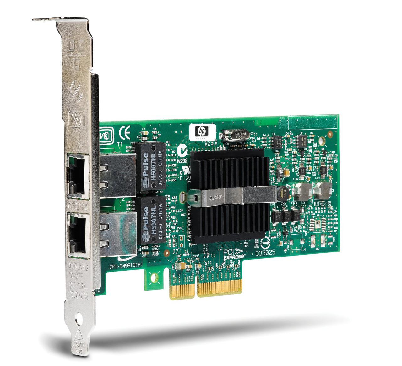 Сетевая карта 412648-B21 HP NC360T PCI-E DP Gigabit Server Adapter - фото 2 - id-p73428438