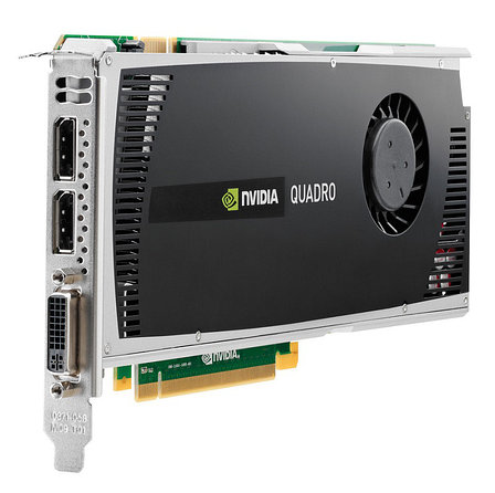 Видеокарта VCQ4000-PB PNY Quadro 4000 2GB PCIE 2xDP DVI Stereo, фото 2