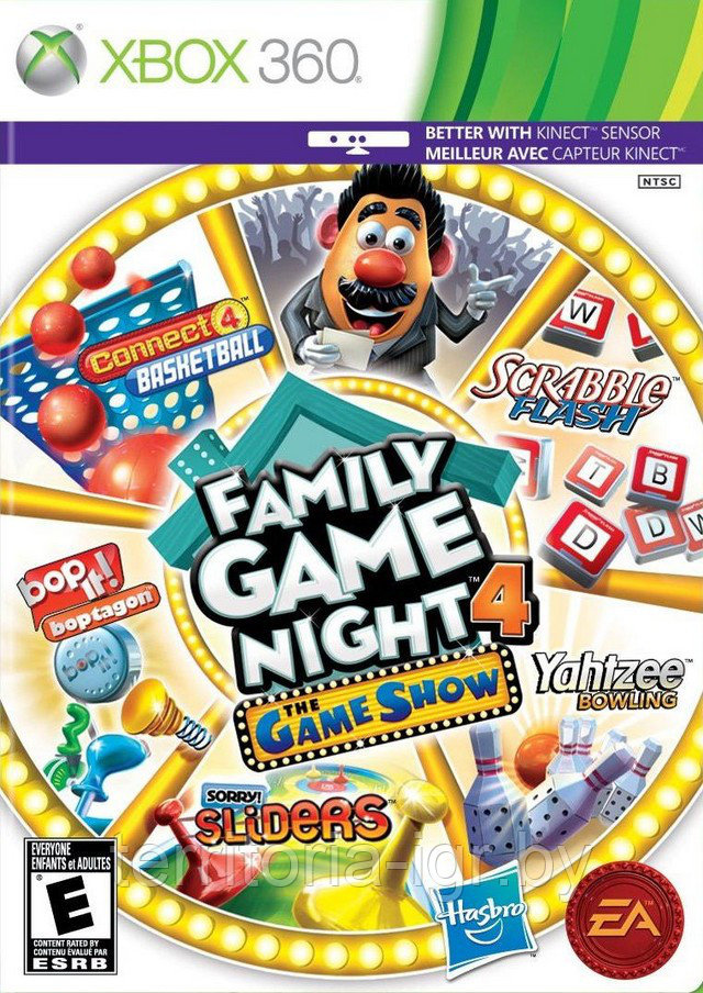 Kinect Hasbro Family Game Night 4: The Game Show Xbox 360 - фото 1 - id-p73433720