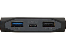 Портативное зарядное устройство Quickr с функцией быстрой зарядки, 10000 mAh, черный, фото 3