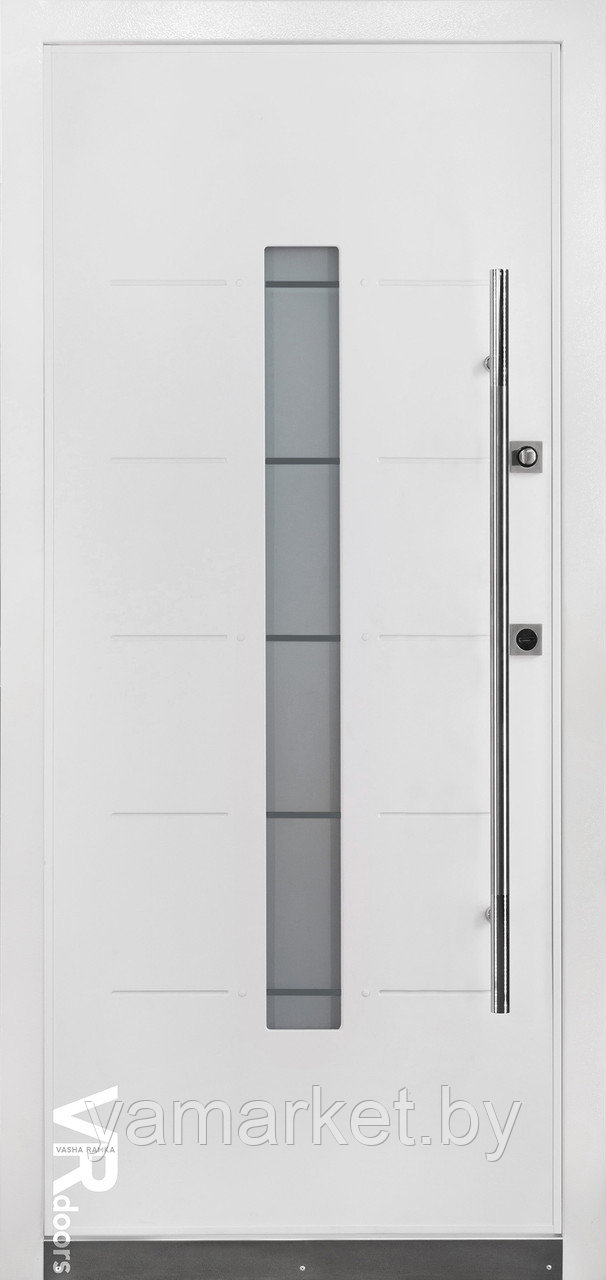 Дверь входная металлическая "Ваша рамка" Inox S-1 - фото 2 - id-p60522222