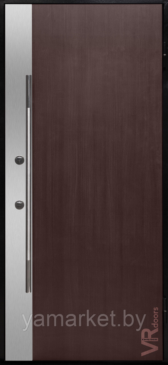 Дверь входная металлическая "Ваша рамка" Inox S-3 - фото 2 - id-p73441336