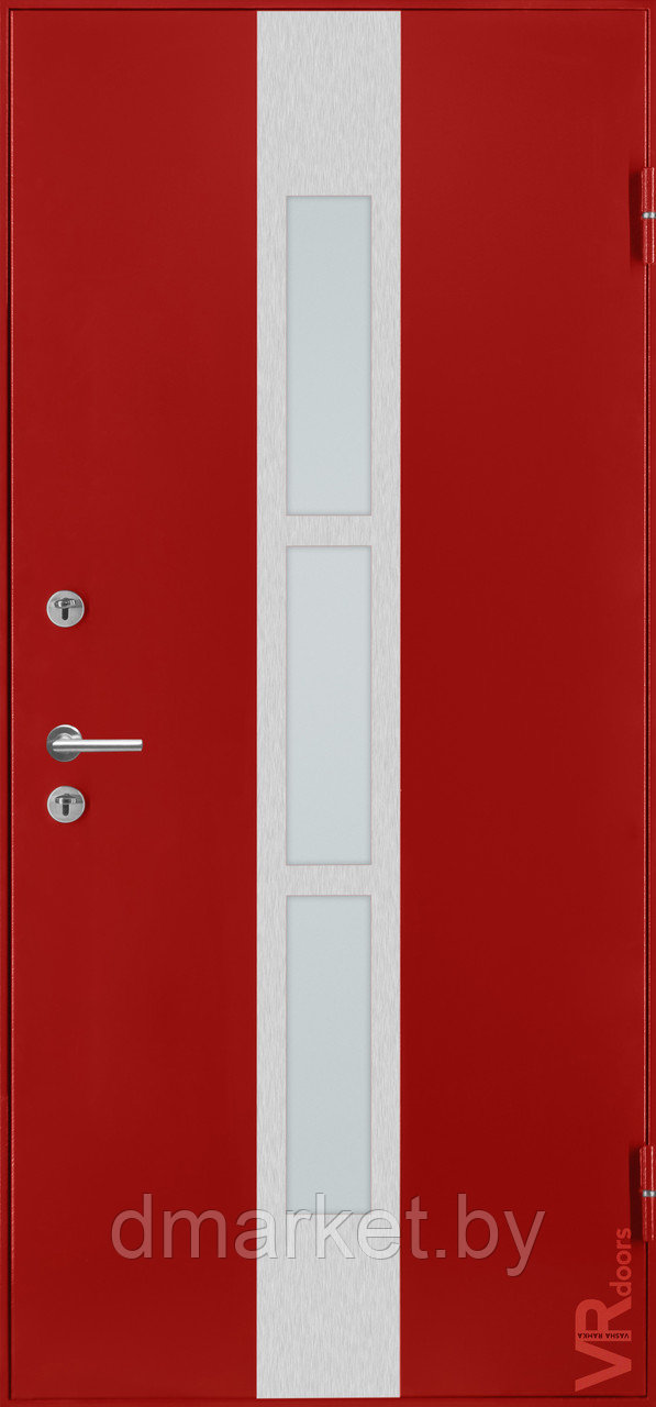 Дверь входная металлическая "Ваша рамка" Inox S-9