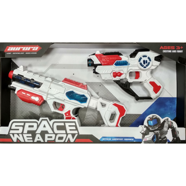 Игровой набор бластеров Aurora Space Weapon KT8889-80