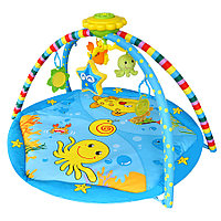 Развивающий коврик La-Di-Da "Голубой океан" 85х85х45см PM-S-007