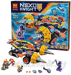 Конструктор Nexo Knights Нексо Рыцари 10703 м Бур-машина Акселя, аналог LEGO Нексо Рыцари 70354