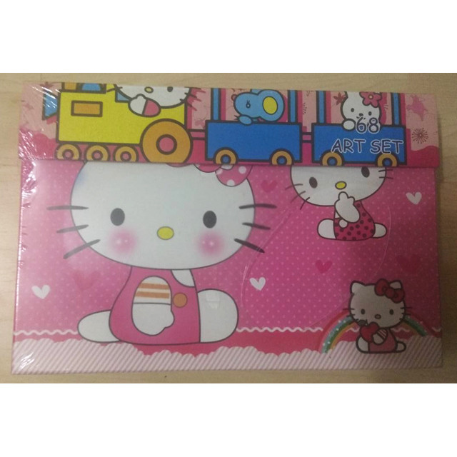 Набор для юного художника Art Set Hello Kitty 68 предметов в чемоданчике