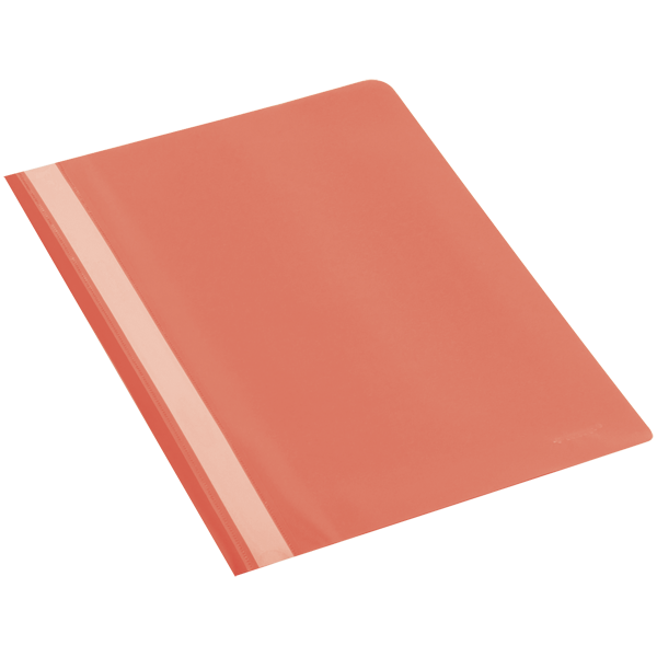 Папка-скоросшиватель А4 с прозрачной обложкой красная (цена с НДС) - фото 1 - id-p73503494
