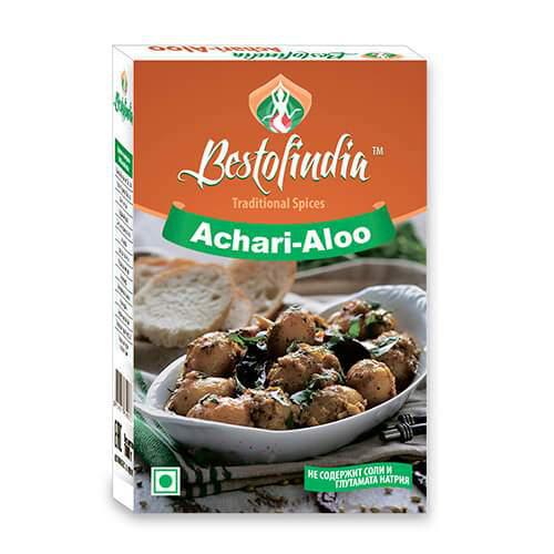 Смесь специй для картофеля Ачари BestofIndia Achari Aloo Masala, 100 гр - фото 1 - id-p73503994