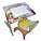 Комплект детской мебели с регулировкой высоты. Стол парта растишка (интехпроект), фото 4