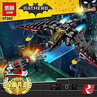 Конструктор Super Heroes "Бэтмолёт" 1078 деталей, LEPIN 07080 / Bela 10739 ( мятая коробка)