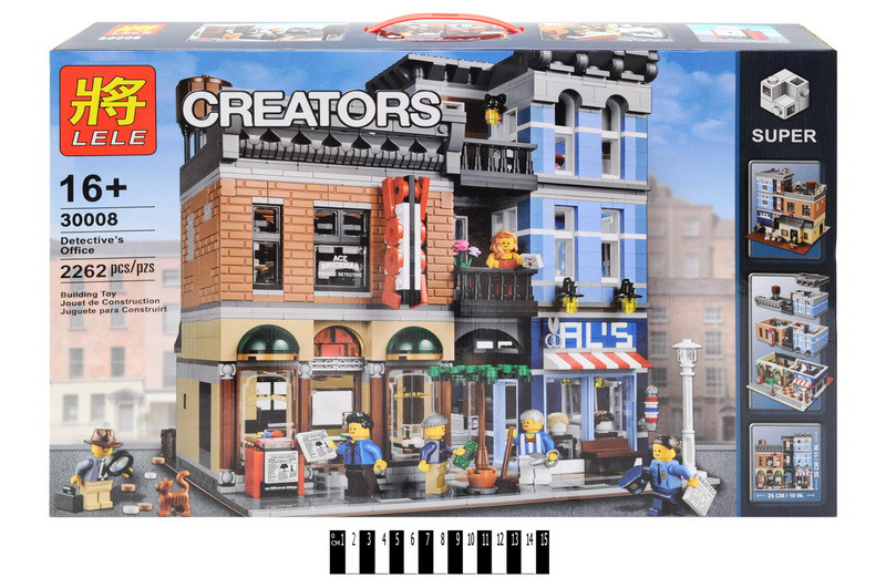 Конструктор Lele Creators 30008 "Офис детектива" (аналог Lego Creator 10246) 2262 д, фото 1