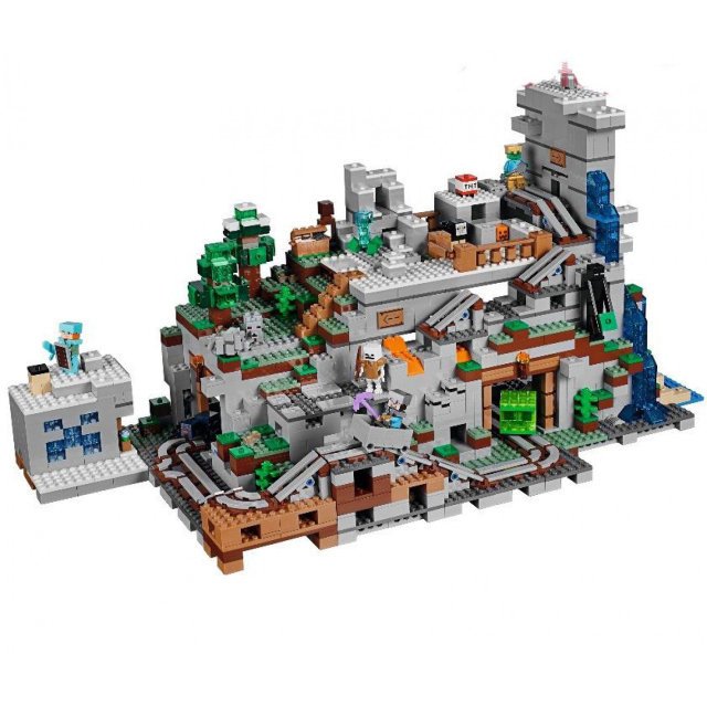 Конструктор Lele My World 33067 "Горная пещера " (аналог LEGO Minecraft 21137) 2052 детали - фото 3 - id-p73516572