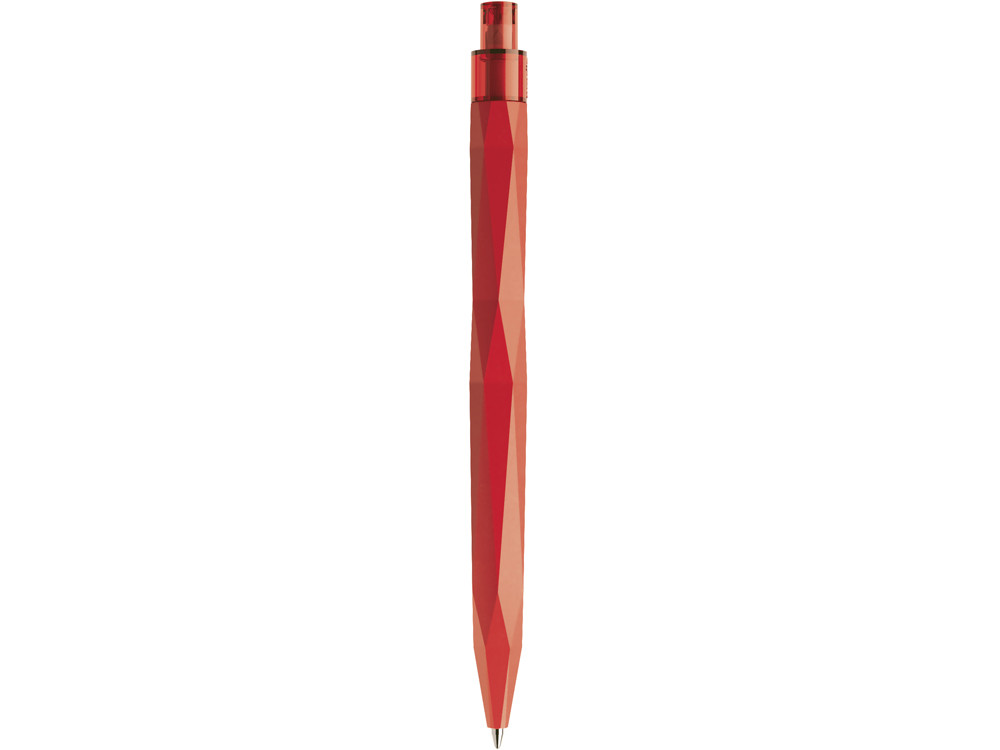 Ручка шариковая QS 20 PRT софт-тач, красный - фото 3 - id-p73524135