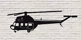 Флюгер "Вертолет МИ-2"
