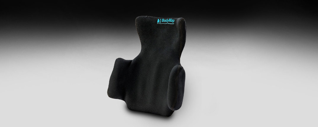 Вакуумная спинка с боковинами и подголовником BodyMap С, фото 2