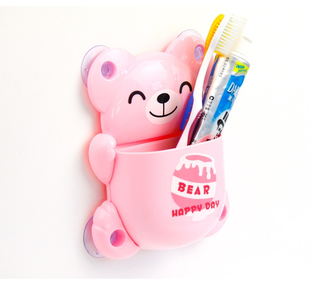 Подставка для зубных щёток "Счастливый мишка" - фото 2 - id-p3386117