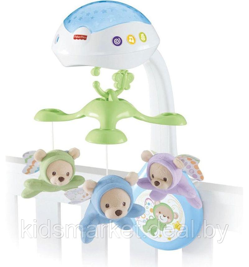 Детская музыкальная каруселька, мобайл, проектор, ночник Fisher-Price CDN41 ОБНОВЛЕННАЯ ВЕРСИЯ - фото 3 - id-p73578376