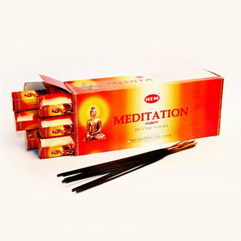 Благовония Медитация HEM Meditation, 20шт мистический аромат - фото 1 - id-p73602276