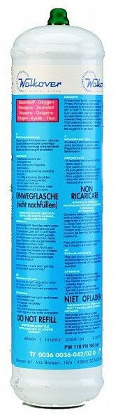 Одноразовый баллон с кислородом 571 OXYGEN