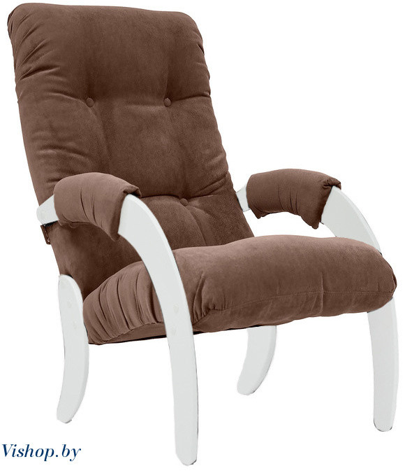 Кресло для отдыха Модель 61 Verona Brown сливочный - фото 1 - id-p73614962