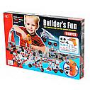 Игровой набор конструктор с шуруповертом  builders fun, 550 деталей арт.661-302, фото 3