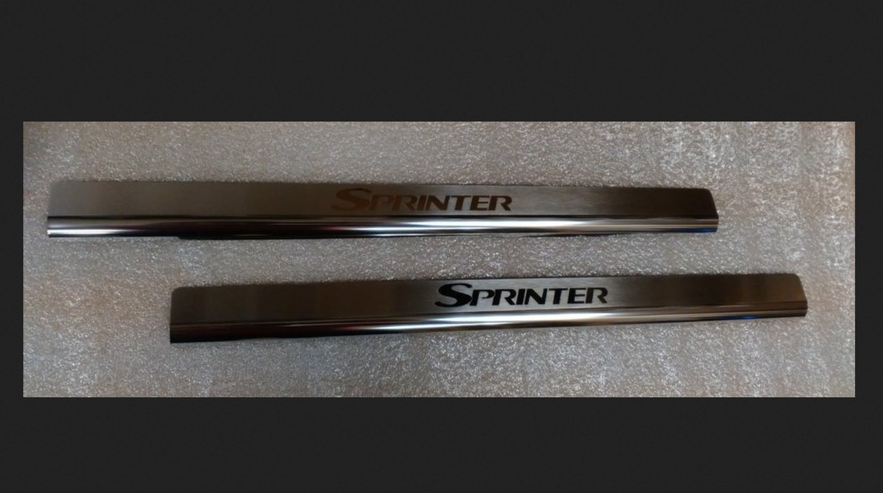 Накладки на пороги  Mercedes  Spinter W906