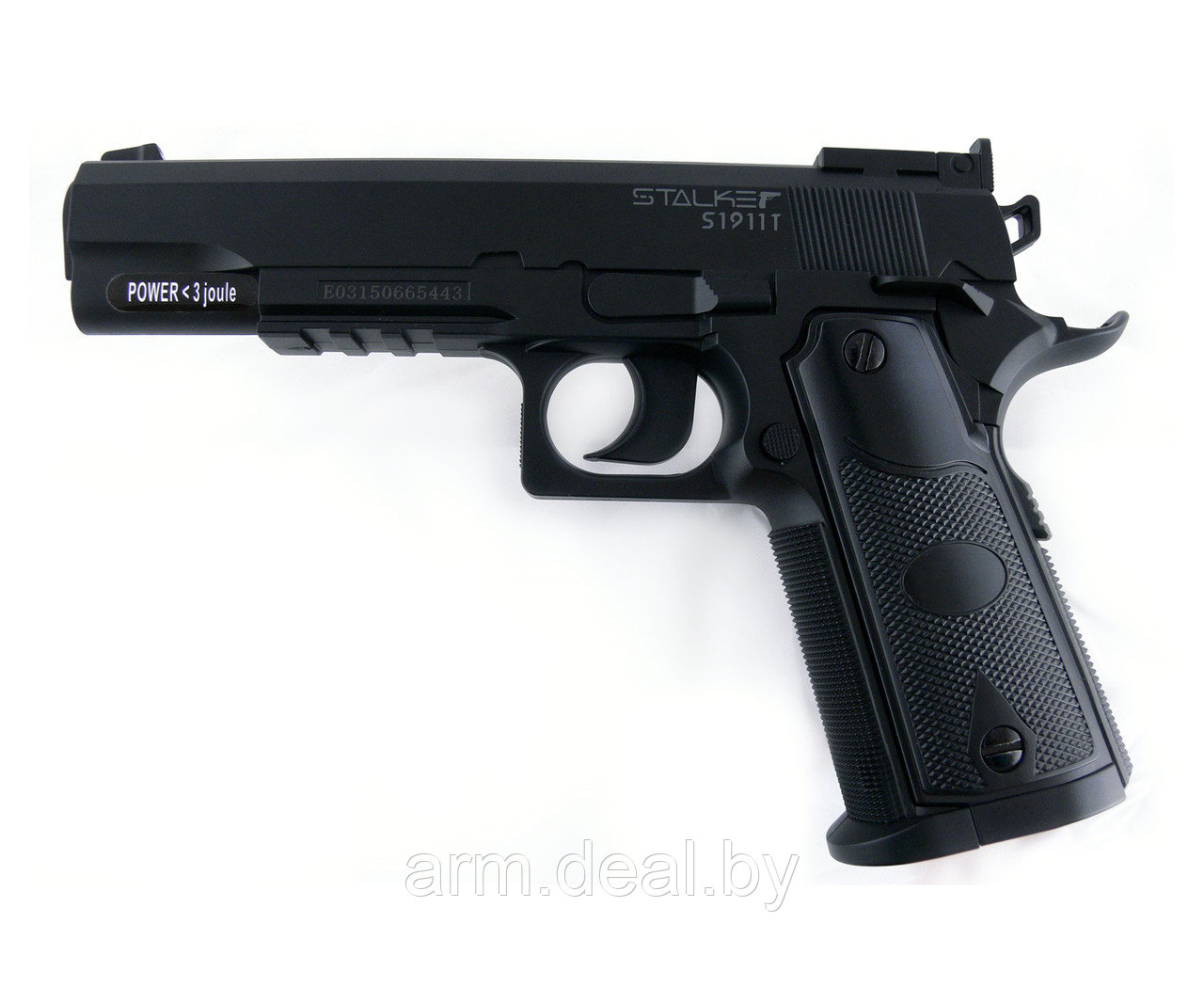Пневматический пистолет Stalker S1911T 4,5 мм (аналог "Colt 1911")