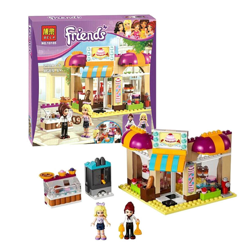 Конструктор 10165 Bela Friends Кондитерская 252 детали аналог Лего (LEGO) Френдс 41006