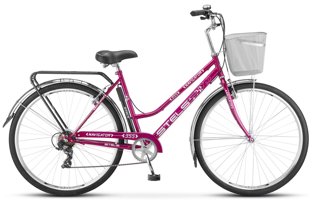 Stels Navigator 355 Lady 28" Z010 розовый дорожный велосипед