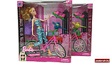 Кукла Barbie с велосипедом и аксессуарами №8872, фото 2