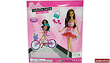 Кукла Barbie с велосипедом и аксессуарами №8872, фото 3