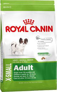 Royal Canin X-Small Adult - cухой корм для собак миниатюрных пород 8+ лет 0.5 кг