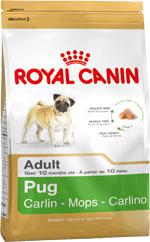 Royal Canin Pug Adult - cухой корм для собак породы Мопс от 10 месяцев 1.5 кг