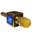 Беспроводной микрофон-караоке с встроенным динамиком Magic Karaoke Su Yosd YS-13 золотой, фото 2