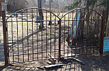 Сварные металлические ворота, фото 2