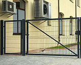Ворота с заполнением 3Д сеткой, фото 3