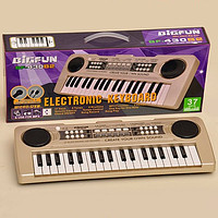 Детский синтезатор пианино BIGFUN BF-430B2 USB, с MP3 плеером,  микрофоном