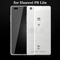 Чехол-накладка для Huawei P8 Lite (силикон) прозрачный