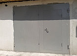  Гаражные металлические ворота с калиткой, фото 5