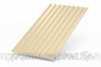 Профнастил МП-20х1100 Granite CLOUDY 0,5 мм ( RAL 1015 светлая слоновая кость)