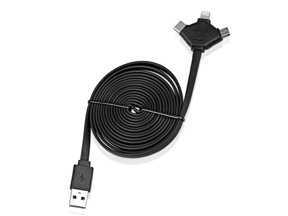 USB-переходник XOOPAR W CABLE 3 в 1 - фото 1 - id-p73740927