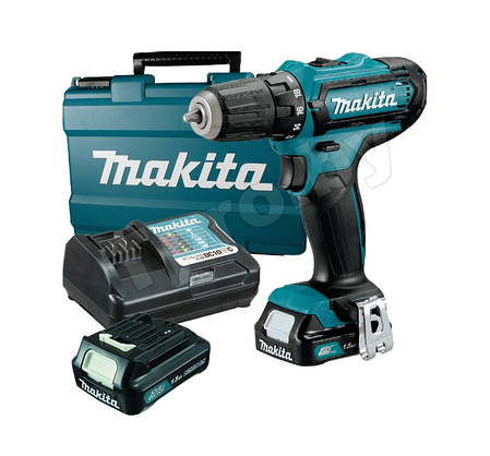Дрель-шуруповерт Makita DF331DWYE, фото 2