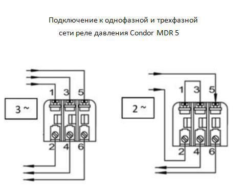 Реле давления Condor MDR 5/8 - фото 5 - id-p73747390