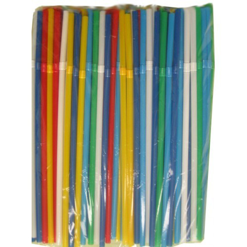 Трубочки для коктейля с гофрой цветные 250шт/упак - фото 1 - id-p73748789